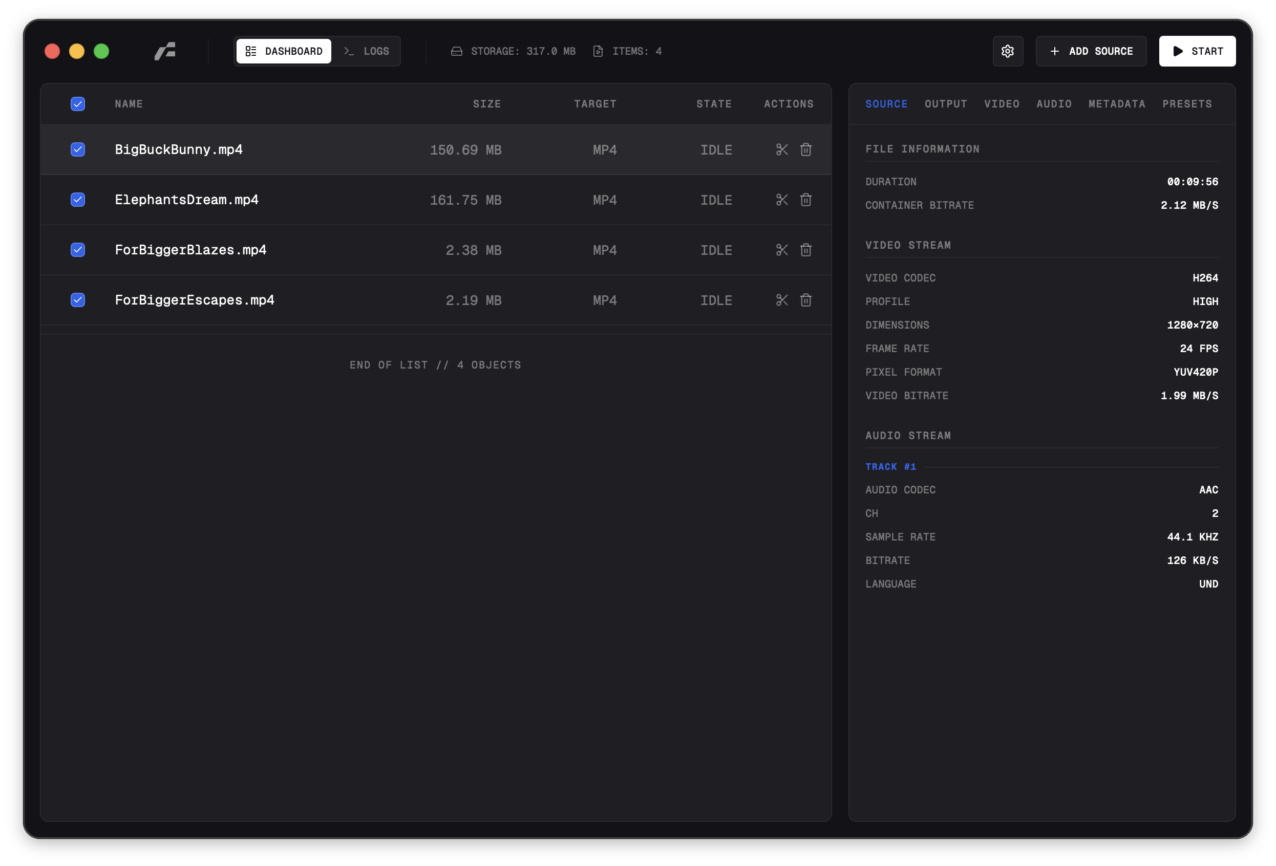 Frame Application Preview